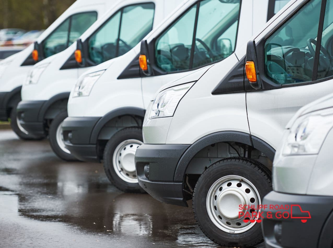 Van parking and storage in Katy, Cypress, Houston TX